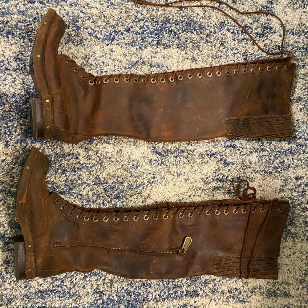 Jeffrey Campbell over the knee boots